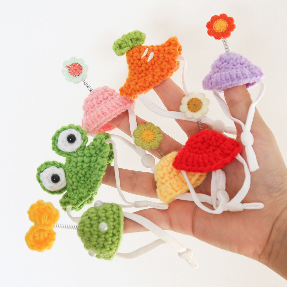 Wholesale Hat Hamster Clothes Pet Flower Pig suit Doll Accessories